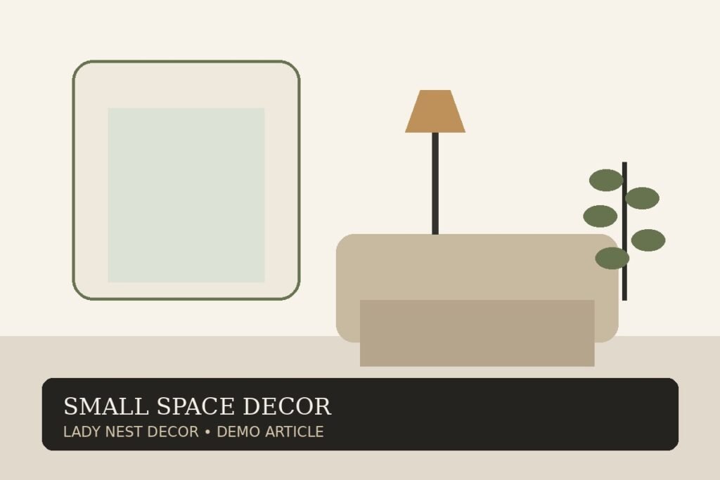 Smart Small-Space Decor Ideas Without the Clutter